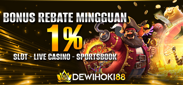 BONUS REBATE MINGGUAN 1%